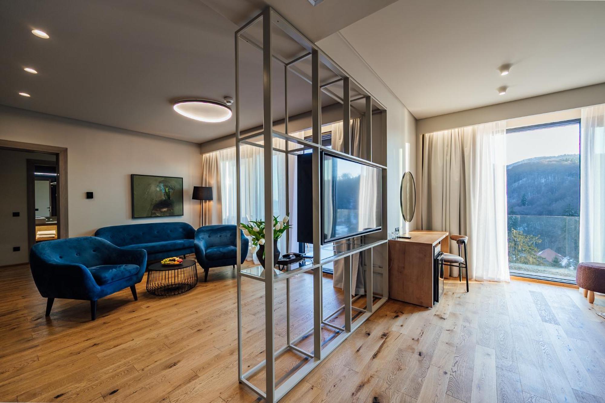 Panoramic View Suite with 1 Bedroom & Living, Corp Peakture